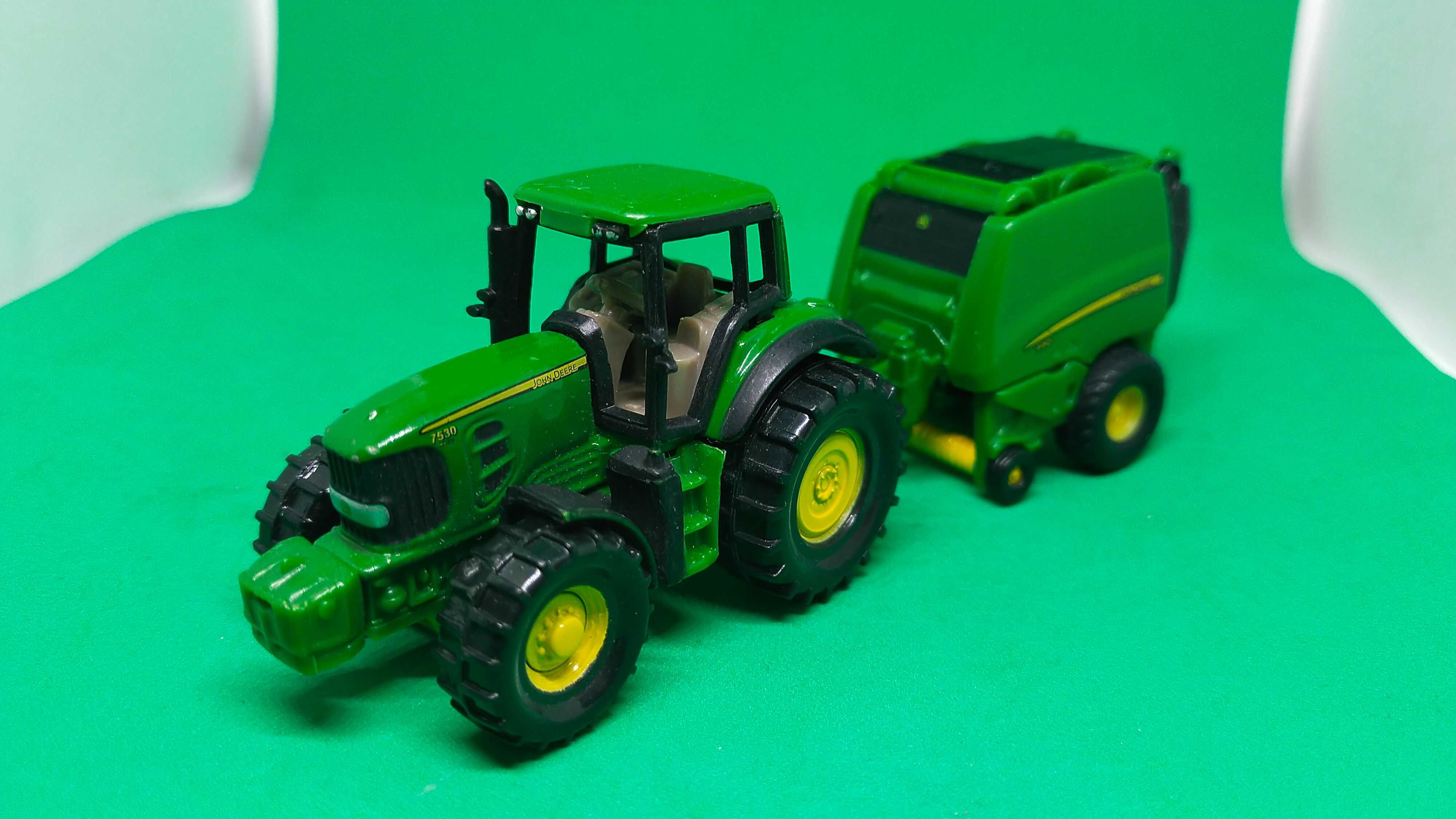 Siku john deere plus prasa 1 87