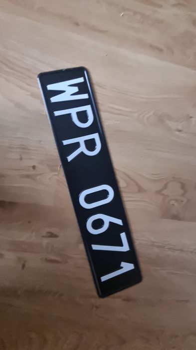 AVI WPR Tablica Rejestracyjna Preorder