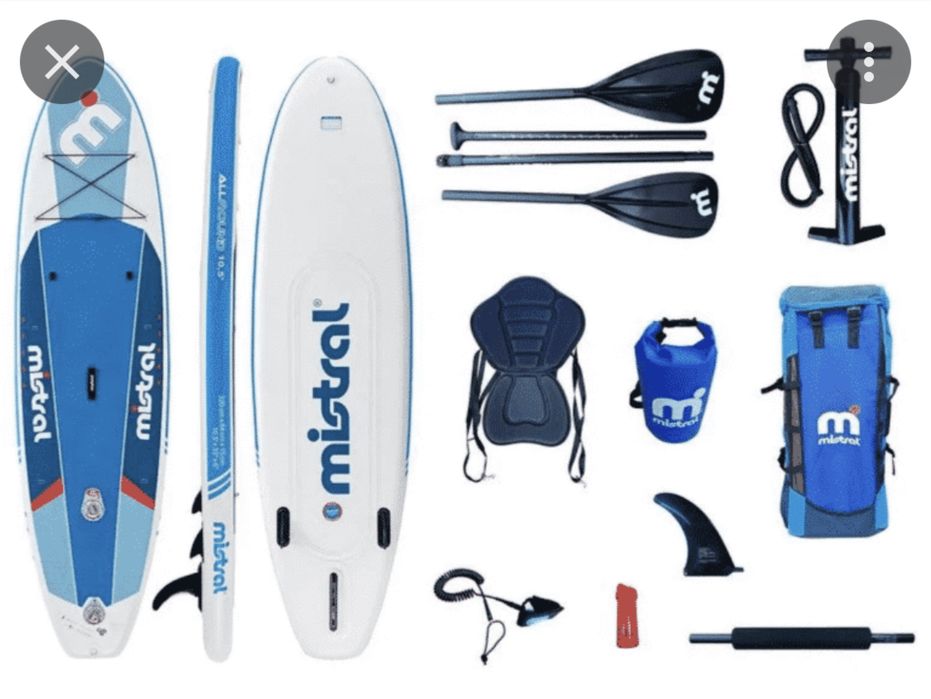 Prancha stand up paddle - rosa - mistral - nova