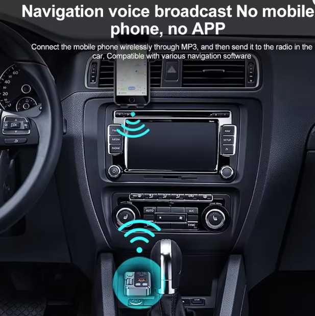 NOWY Transmiter FM Bluetooth do Auta – Szybkie Ładowanie, PROMOCJA!