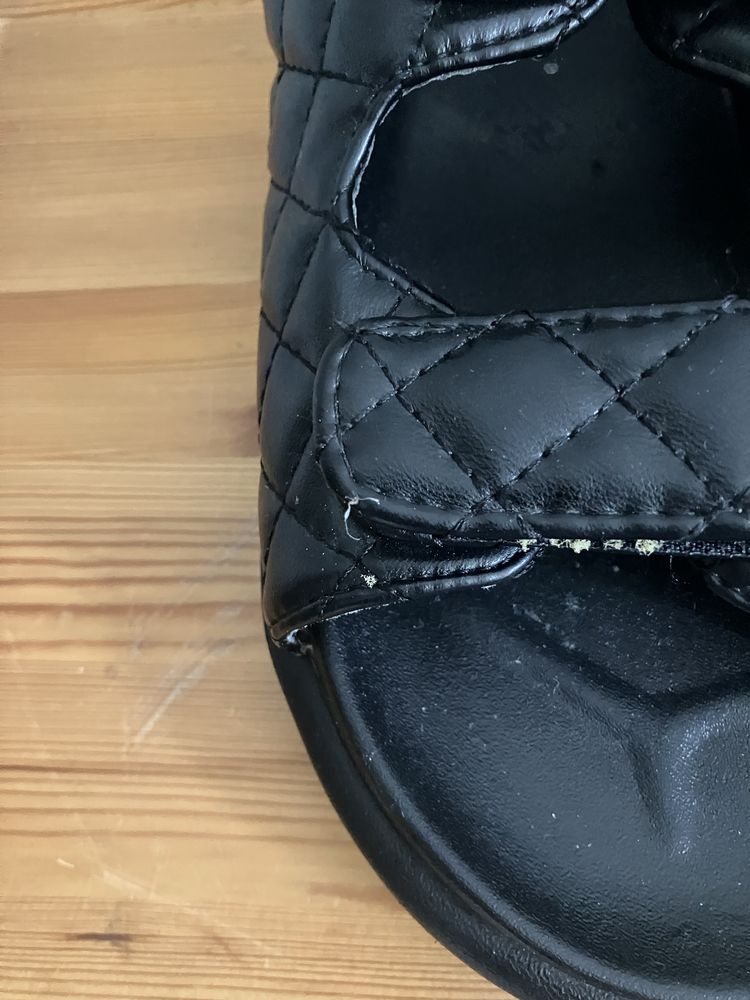 Sandaly damskie czarne Seaster roz.39