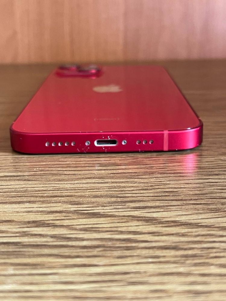 13 iphone, 128 red