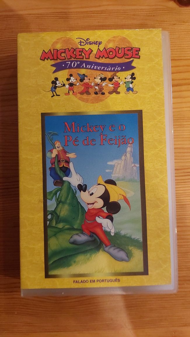 Cassetes VHS Mickey Mouse - 70º aniversário Várias