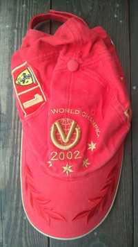 Czapka z daszkiem Ferrari F1 Michael Schumacher Champion 2002