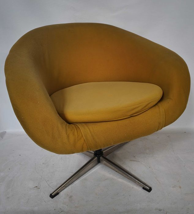 Fotel PRL KLUBOWY tradycyjny patyczak ddr PRL LATA 60 70