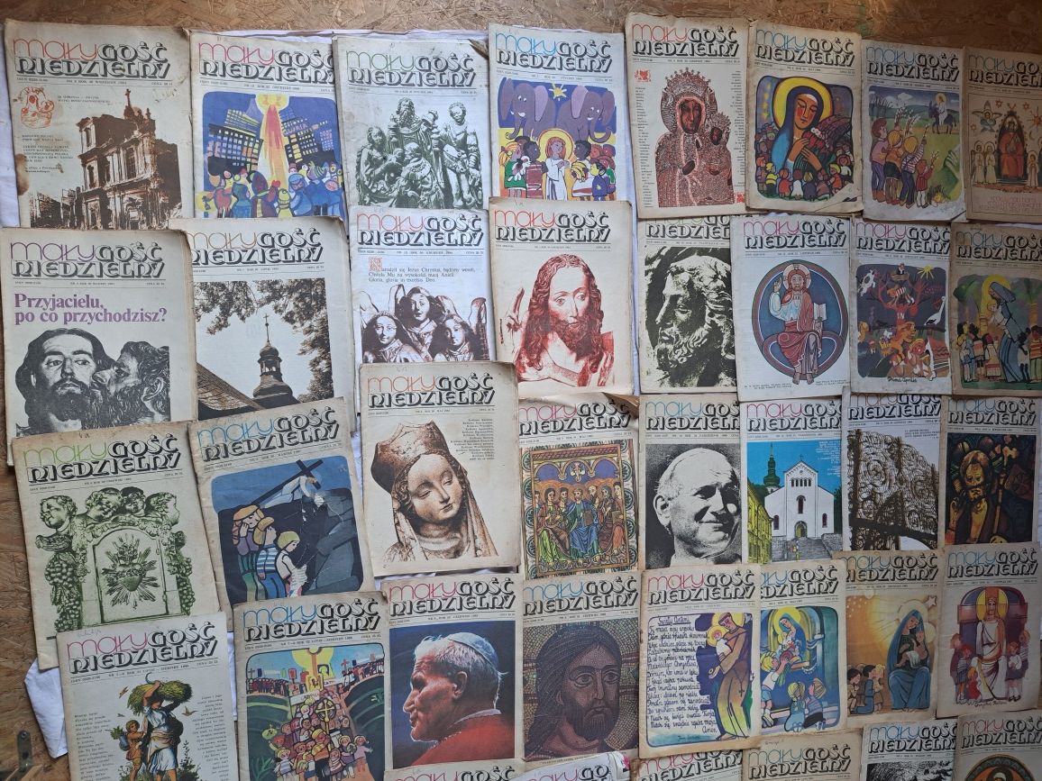 Mały Gość Niedzielny, 40 egz. gazety dla dzieci i młodzieży 1984-87