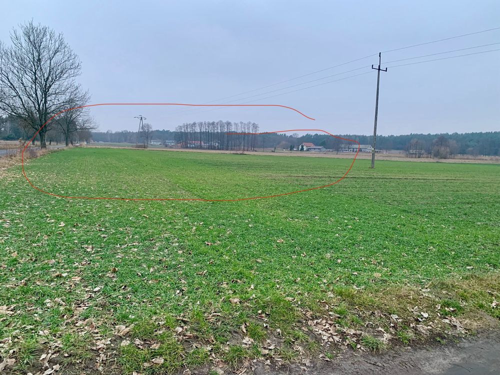 Sprzedam działkę budowalno rolną