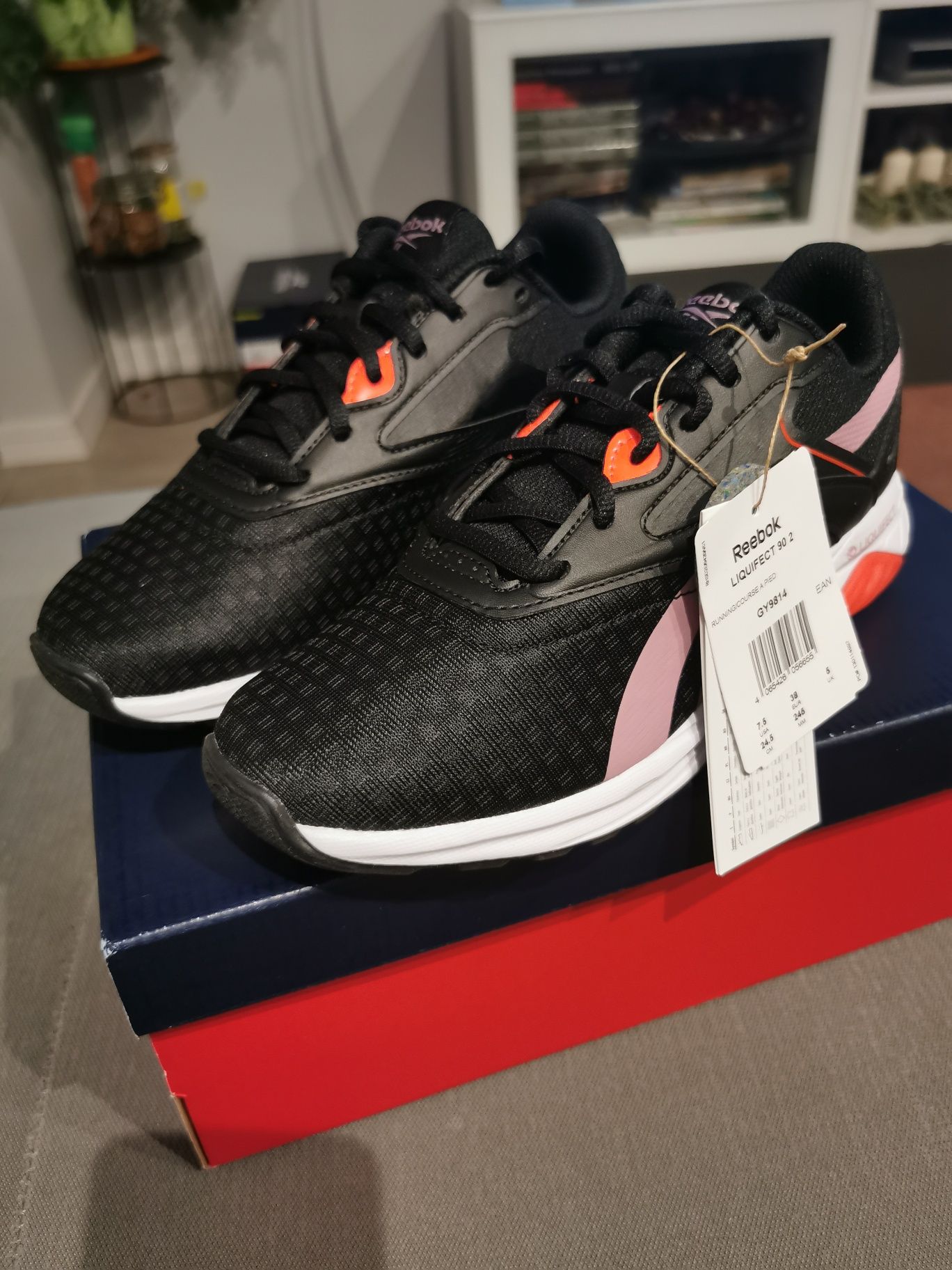 Buty damskie reebok Liquifect 38 NOWE sneakersy adidasy do biegania