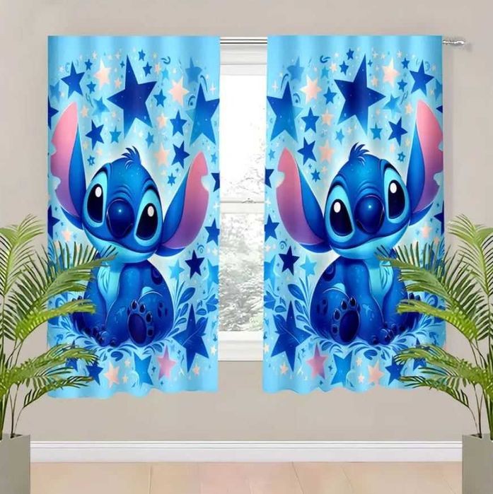 ZASŁONY 2D 60x150cm LILO&STITCH Lilo i Stitch Disney dziecięce h171