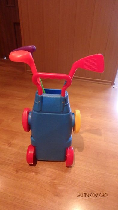 Zestaw do gry w golfa.