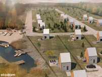 Działka 750m2 dom 52m2 całoroczny domek letniskowy rzeka las siedlisko