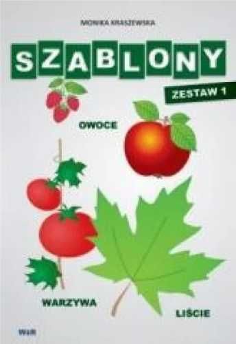 Szablony - Zestaw 1 - Owoce, warzywa, liście - Monika Kraszewska