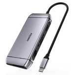 Choetech 9w1 wielofunkcyjny HUB USB Typ C - 3x USB 3.2 Gen 1 / czytnik