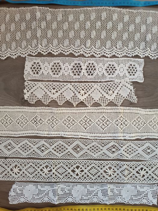 Кружево старинное прошва ручной работы
