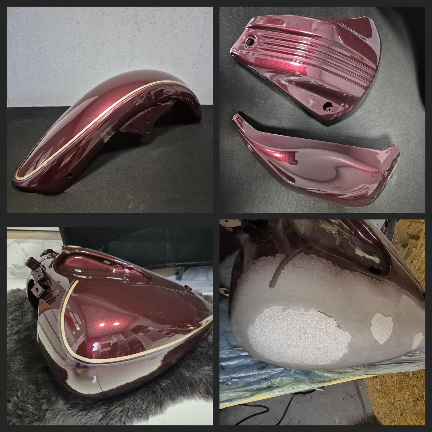 Lakierowanie motocykli + naprawa baków | Custom | Dojazd 40km