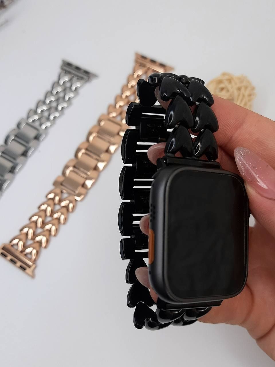 Шикарні металеві ремінці Fashion Loop for Apple Watch 3/4/5/6/7/8