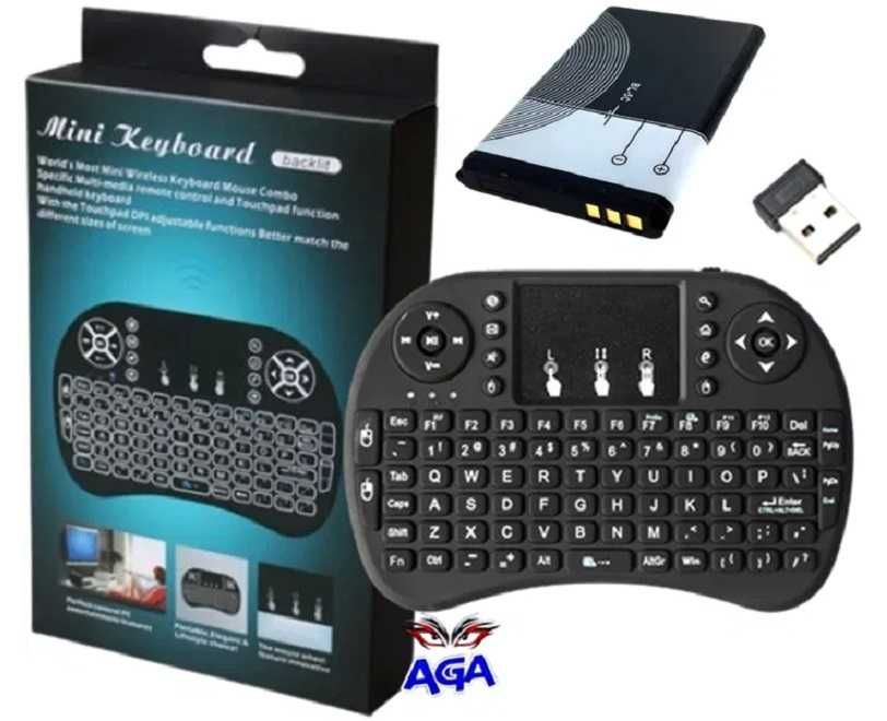 Klawiatura SMART TV BOX Bluetooth Bezprzewodowa + Akumulator