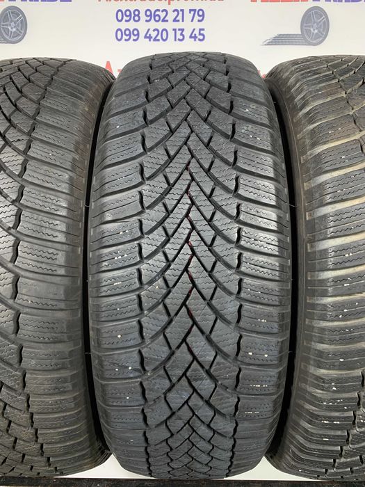 4 шт. 205/60 R16 Bridgestone Blizzak LM005 зимові шини б/у, 7 мм