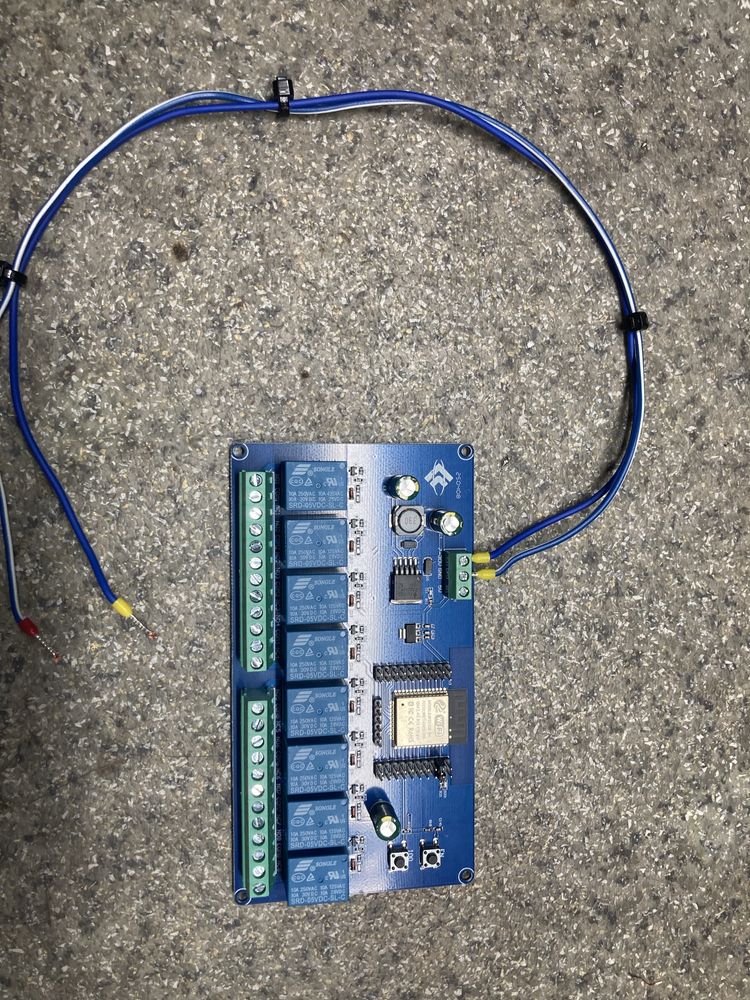 ESP32 8 przekaźnikow Supla Smarthome