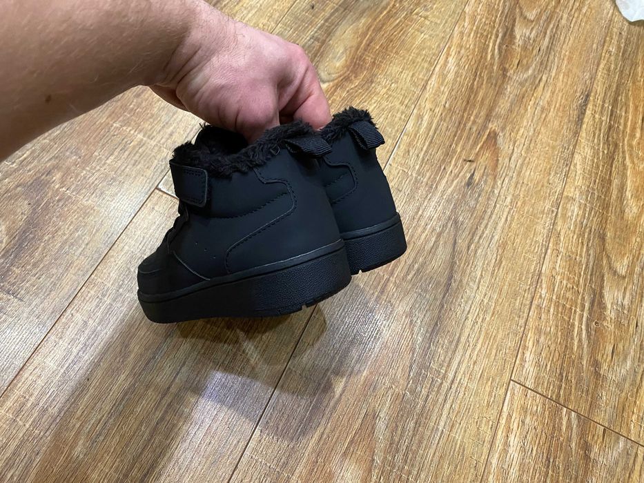 Ботинки детские зимние кросовки утепленые черевики на мальчика H&M р30