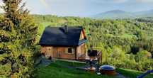 Domek na wyłączność w górach Beskidy wakacje jacuzzi balia weekend