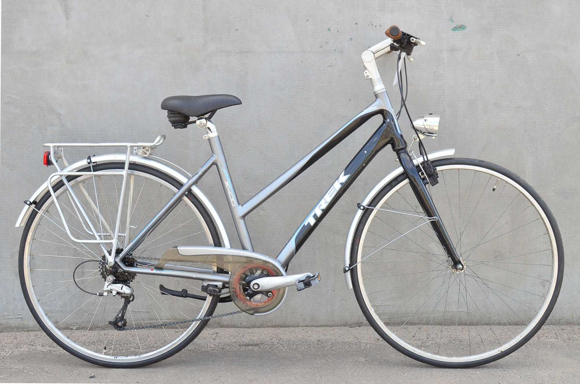 Гібридний велосипед Trek X400 28" M сіро-чорний