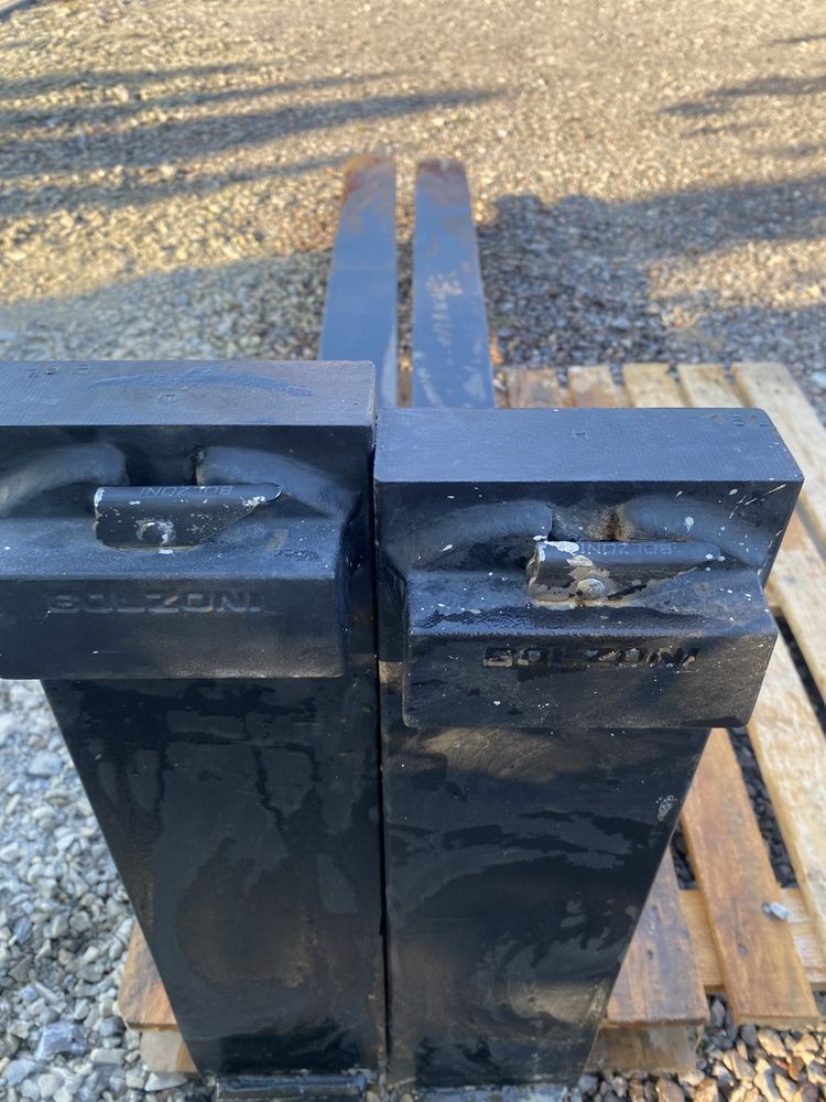 Widły 2.4m długie wózek widłowy ładowarka Linde Jcb Manitou 51cm