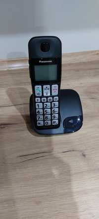 Telefon stacjonarny Panasonic KX-TGE110  Czarny