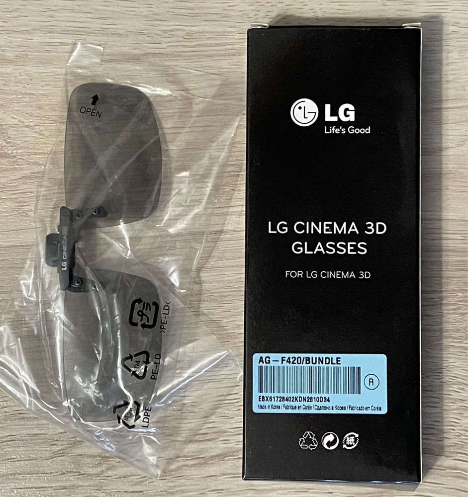 Okulary LG 3D Cinema i Dual Play