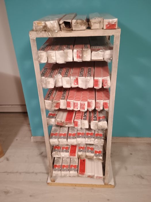 Elektrody zasadowe 5x450, paczka 5kg  wyprzedaż