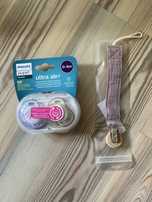Avent Philips nowe smoczki 2szt i zawieszka