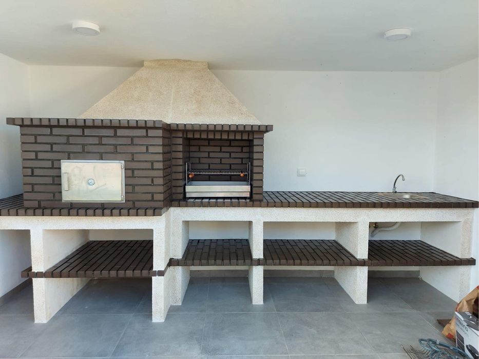 Churrasqueira/forno/lavatorio/Moderno/tradicional