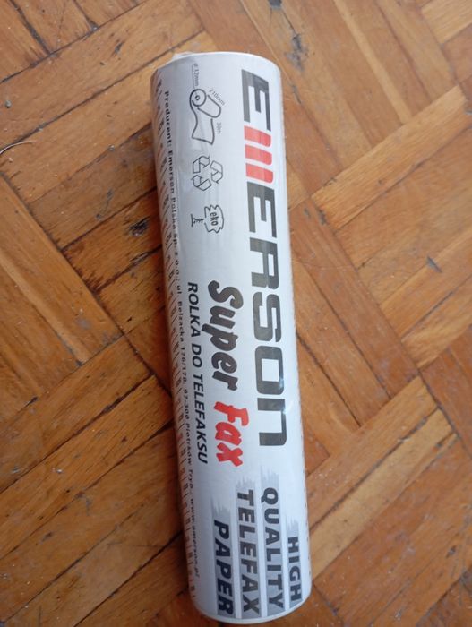 Rolka fax Emerson 210x30 jedna rolka nowa