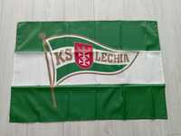 Flaga Lechia Gdańsk 90x60 NOWA
