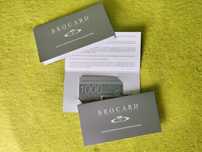 Brocard подарункова картка. Безстрокова. Номінал 1000 грн. Від 800 грн