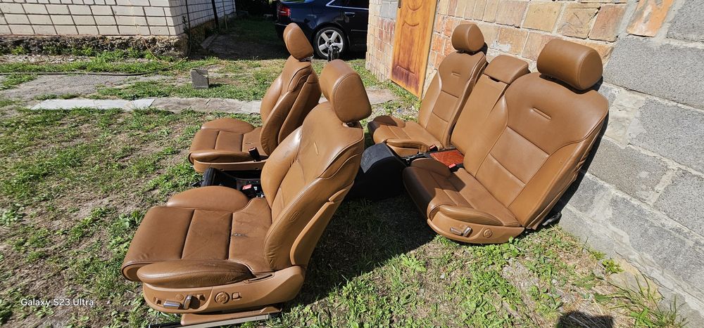 Сидения комфорт с подогревом и вентиляцией, Ауди А8 Д3 (Audi A8 D3)