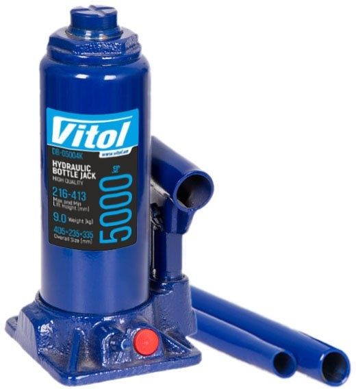 Домкрат Vitol 2т, 3т, 5т, 10т. Кейс і картон. Гарантія