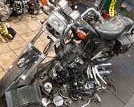 Honda vf 500 magna części skrzynia sprzęgło lagi stator przełącznik