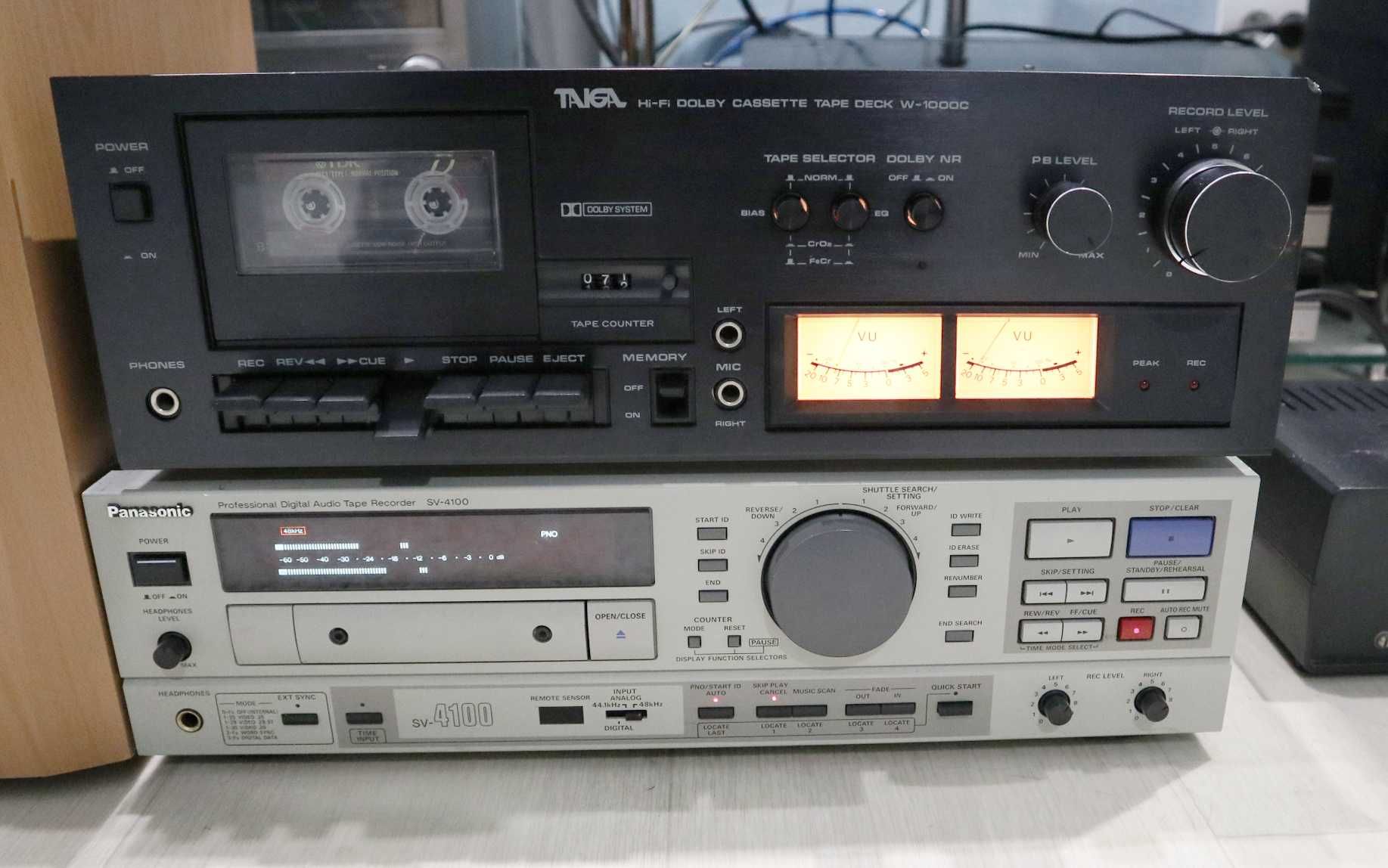 Кассетная дека TAIGA W-1000C Япония
