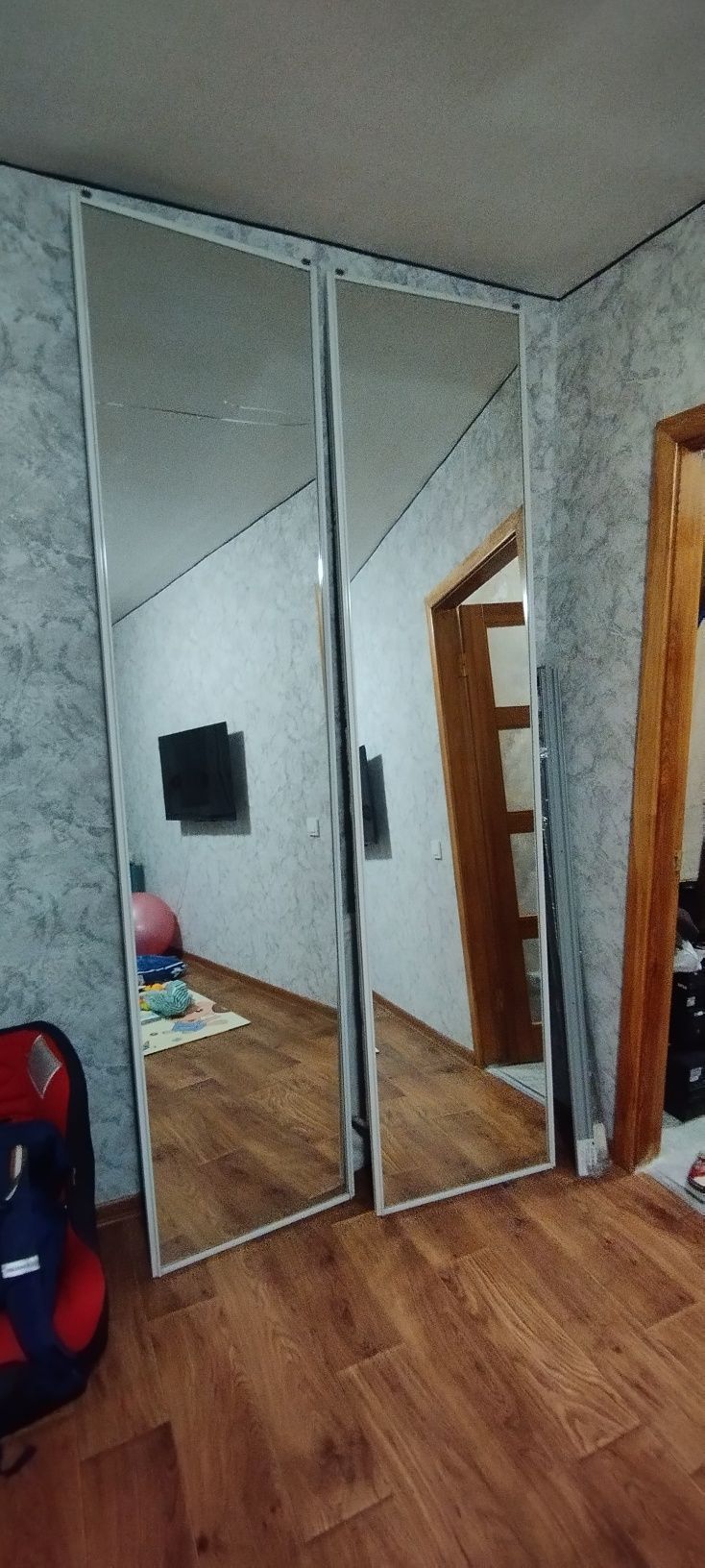 Комплект для вбудованої Шафи купе висота 245 см