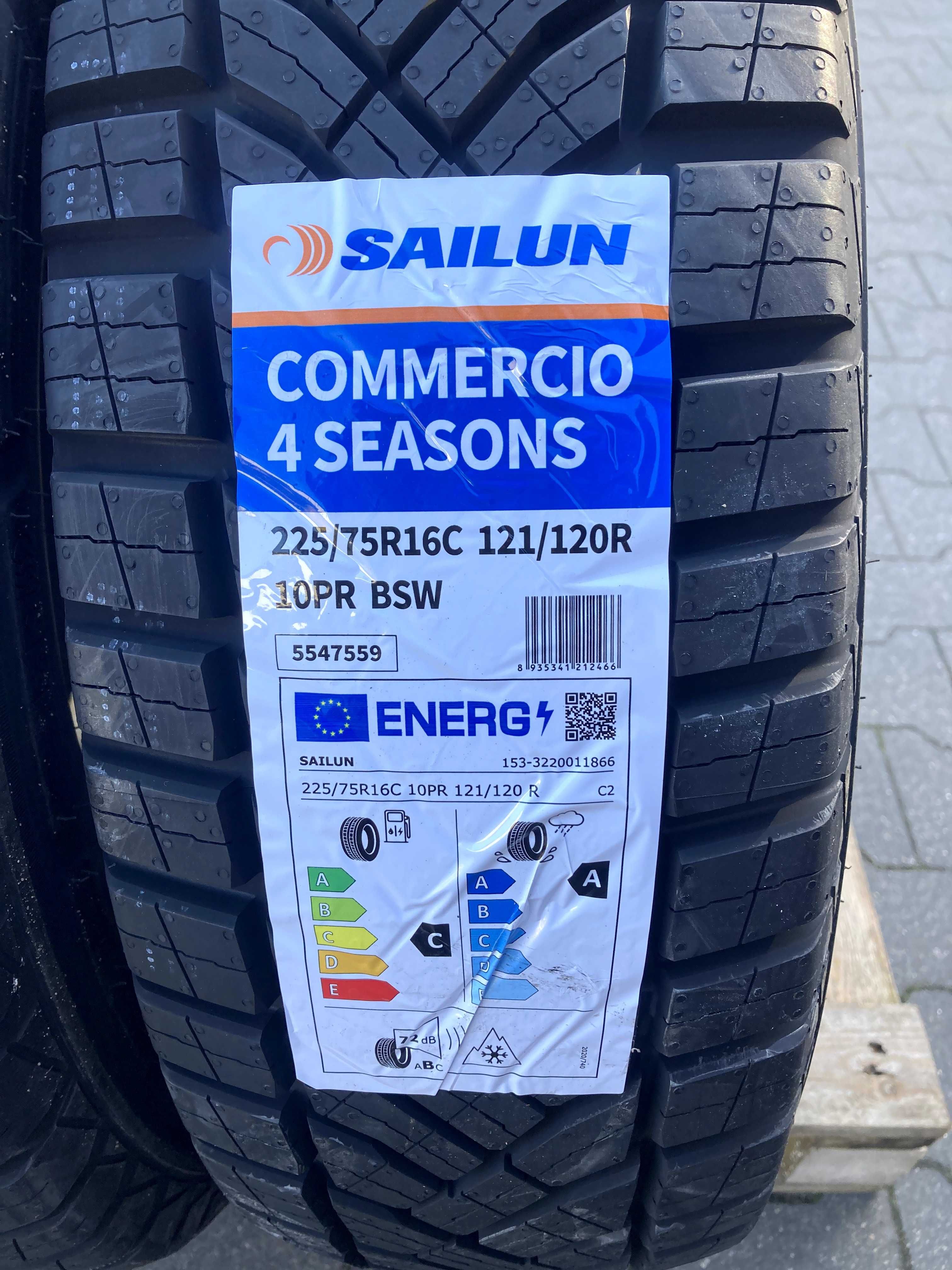 Okazja opony całoroczne 225/75R16C 121/120R SAILUN COMMERCIO 4S 2024r.