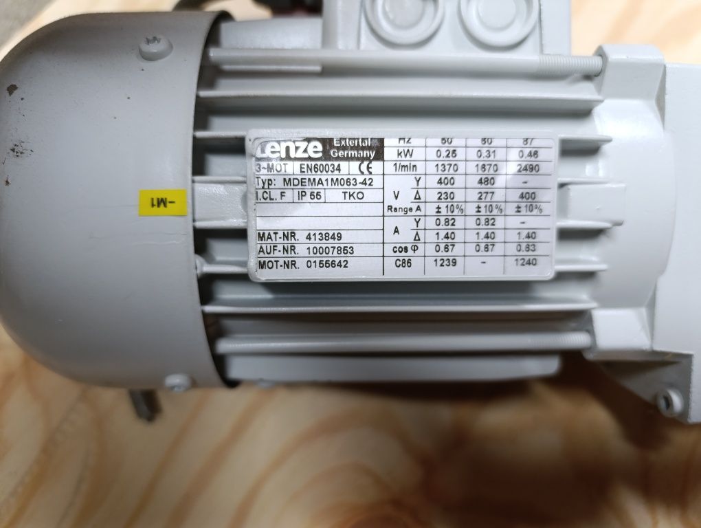 Motoreduktor, reduktor 0.25kw