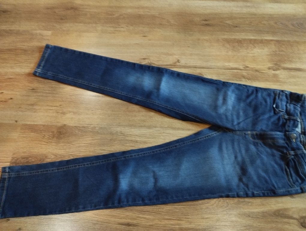 Jeansy spodnie 152 cm