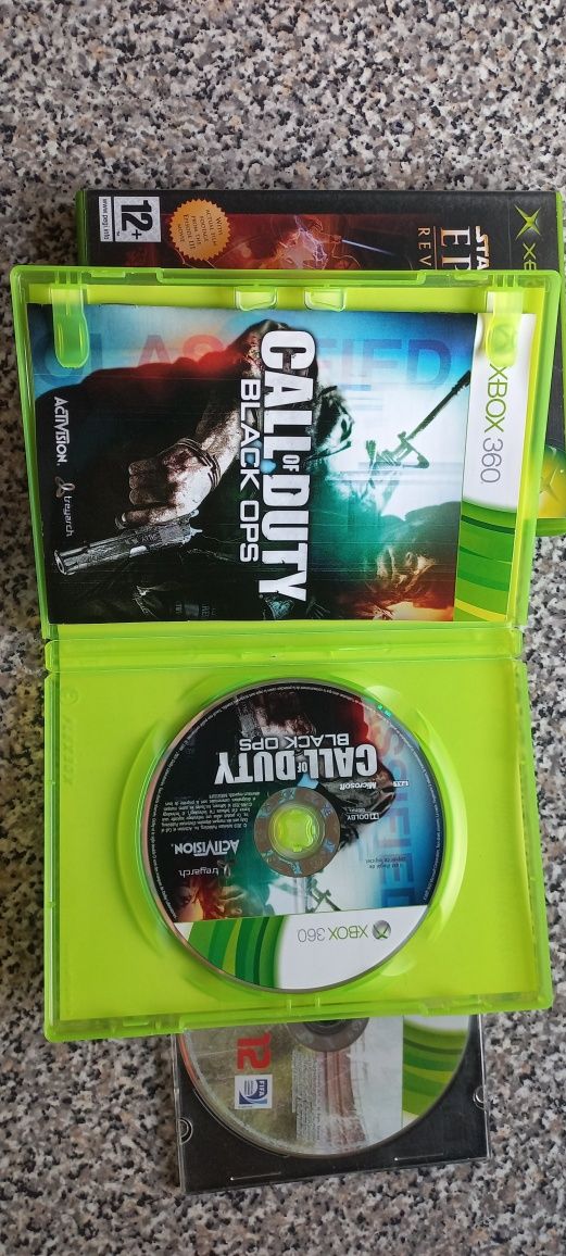 Star wars episode 3 revenge of the sith/Call of duty black ops/Fifa 12