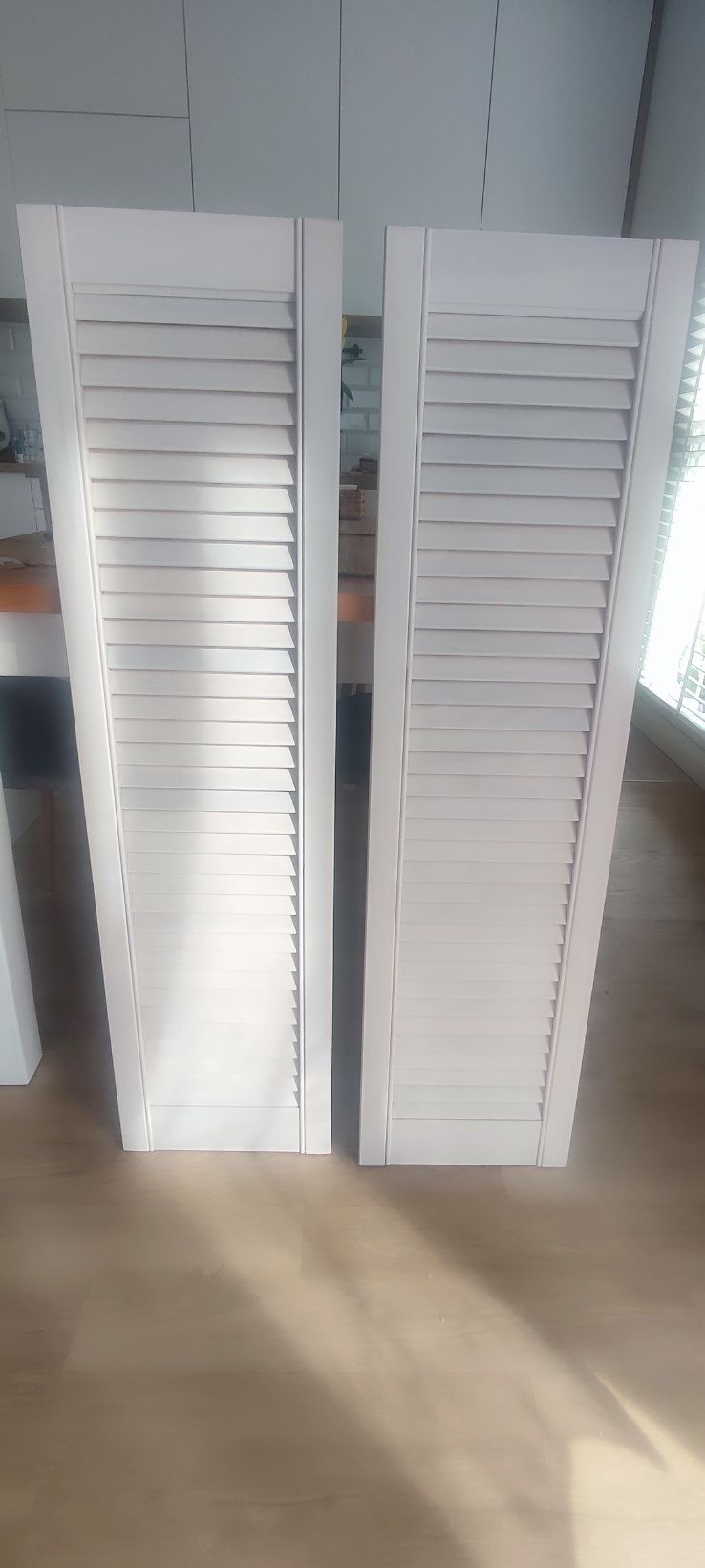 Drzwi ażurowe , fronty shutters 110cm 29,4cm z zawiasami blum