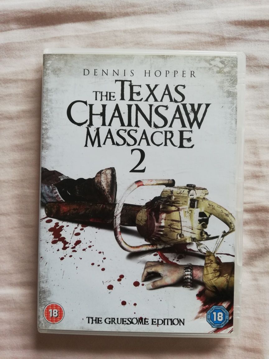Dvd do filme de culto "The Texas Chainsaw Massacre 2" (portes grátis)