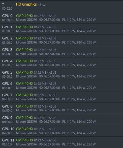 Продам CMP 40hx 8gb