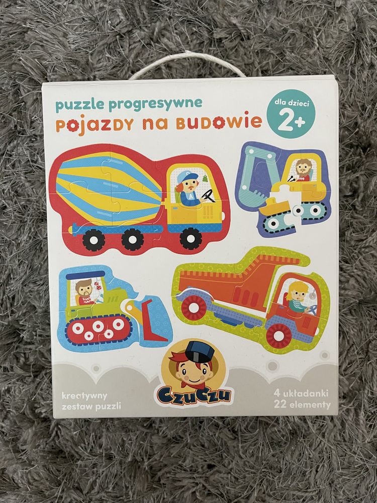 CzuCzu czu czu pojazdy na budowie puzzle