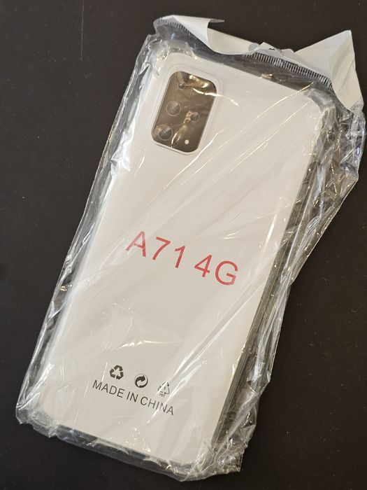 Etui Samsung Galaxy A71 4G silikonowe, przezroczyste, crystal case