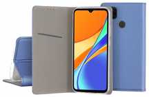 Etui Z Klapką Magnet Do Xiaomi Redmi 9C Książkowe Obudowa Granatowe